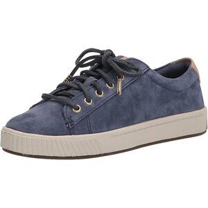NEW Sperry Womens Anchor Plushwave LLT Grey Blue Shoes Gold detail Sz 10